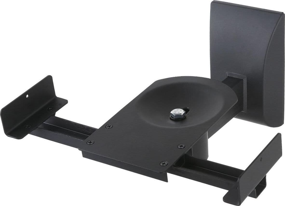 Coppia Staffe Speakers a Parete fino a 25kg Nero in Supporti da parete Scontolo.net - Potenza, commercioVirtuoso.it