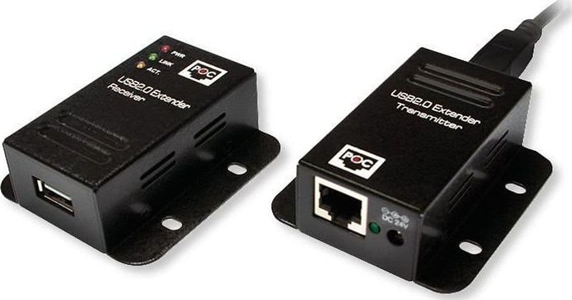 Extender 1 Porta USB su Cavo Cat.5/5e/6 fino a 50m, PoE in  Scontolo.net - Potenza, commercioVirtuoso.it