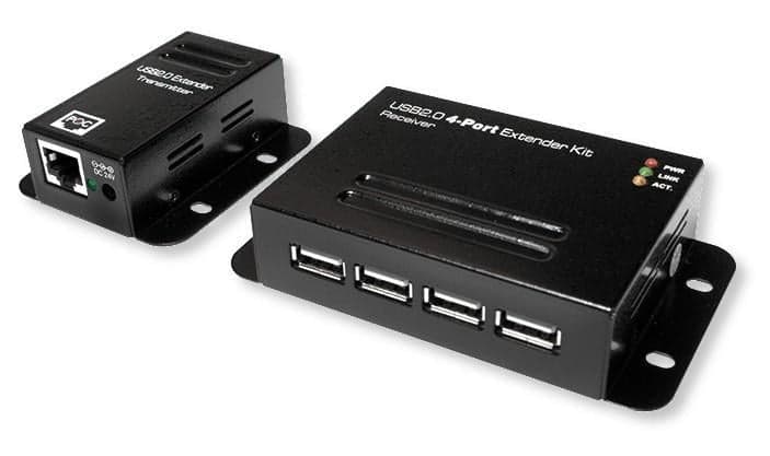 Extender USB su Cavo Cat.5/5e/6 fino a 50m con Hub 4 Porte in Adattatori USB wireless Scontolo.net - Potenza, commercioVirtuoso.it