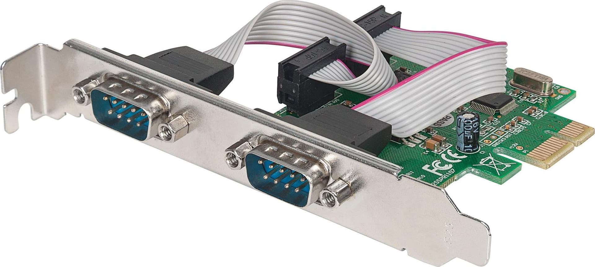Scheda PCI Express Seriale 2 Porte DB9 M in Schede di rete Scontolo.net - Potenza, commercioVirtuoso.it