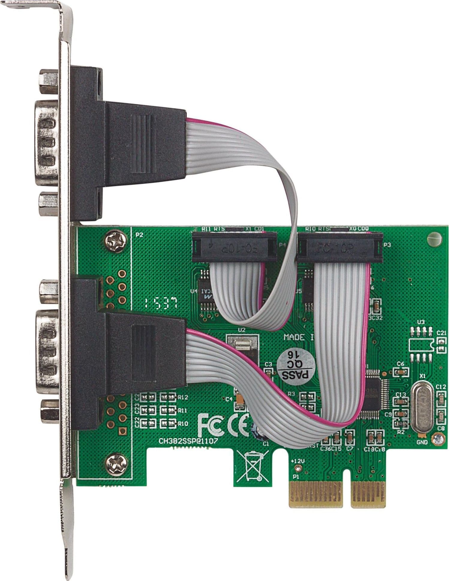Scheda PCI Express Seriale 2 Porte DB9 M in Schede di rete Scontolo.net - Potenza, commercioVirtuoso.it