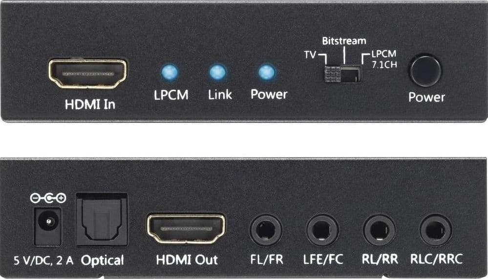 Estrattore Audio LPCM 7.1 da HDMI 4K UHD 3D in Cavi HDMI Scontolo.net - Potenza, commercioVirtuoso.it
