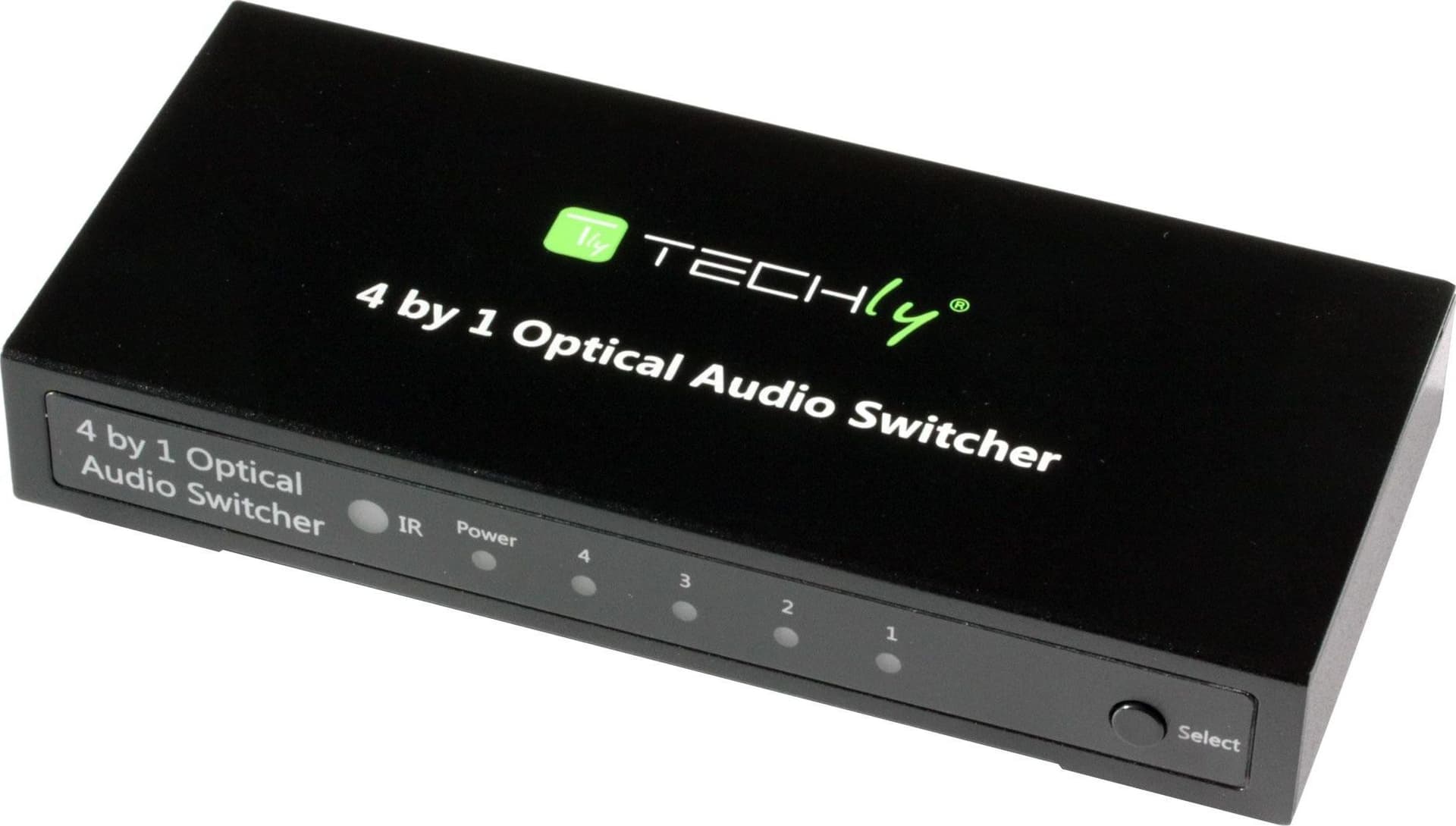 Switch Audio Toslink 4 Porte con Telecomando IR