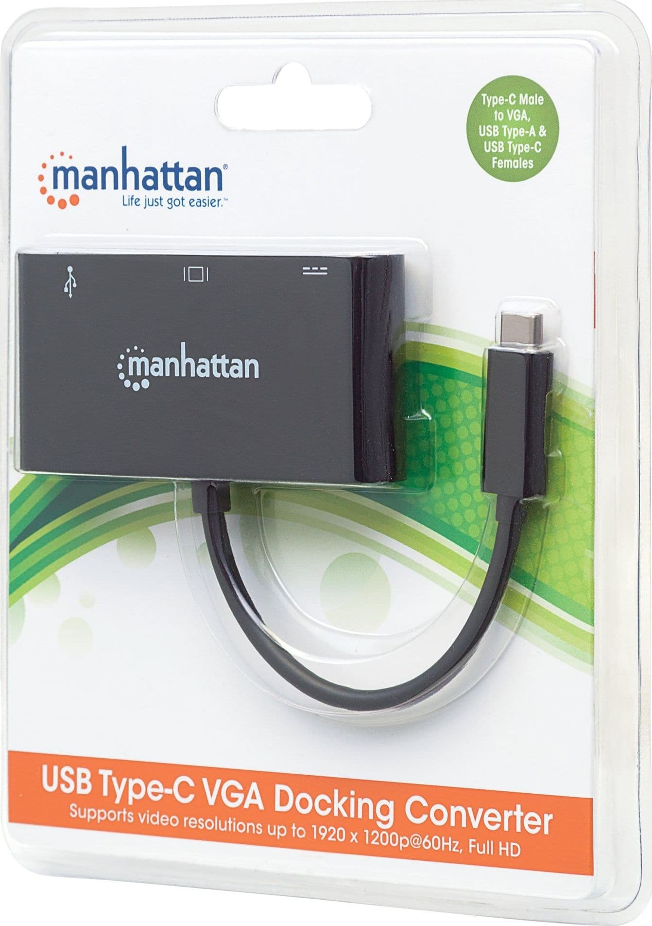 Adattatore Convertitore USB-C&trade a VGA, USB-A, USB PD