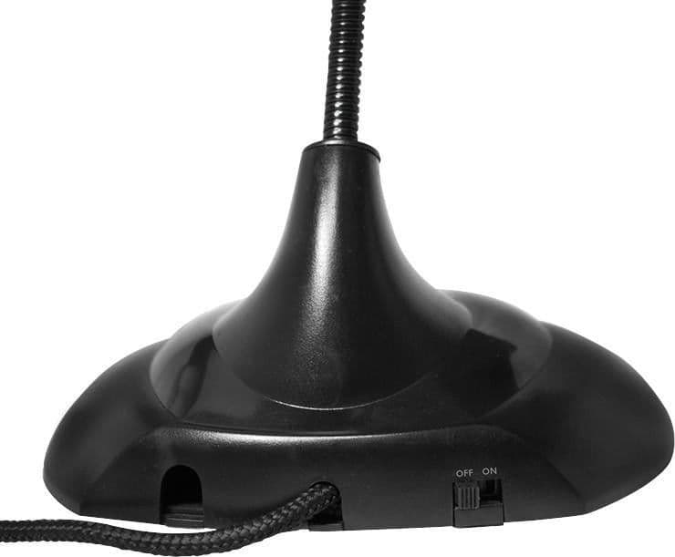 Microfono con Base di Appoggio e Collo Flessibile in A condensatore Scontolo.net - Potenza, commercioVirtuoso.it
