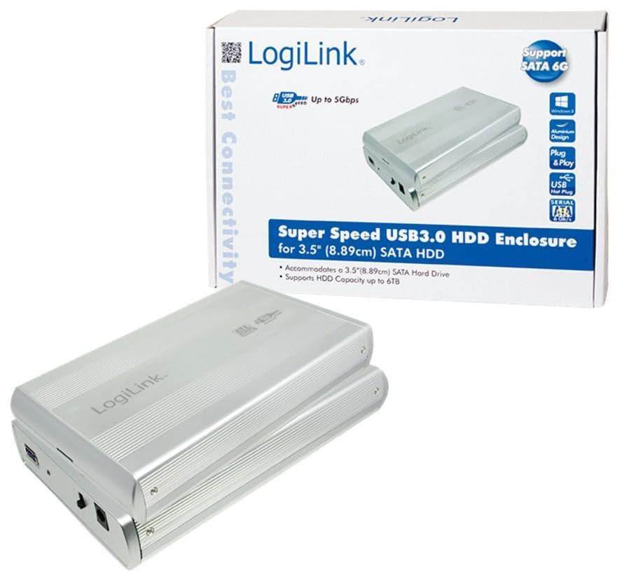 Box HDD Esterno SATA 3.5'' USB3.0 Super Speed Silver in Case e serrature Scontolo.net - Potenza, commercioVirtuoso.it