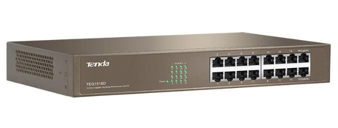 Switch 16 Porte 10/100/1000 Gigabit TEG1016D in  Scontolo.net - Potenza, commercioVirtuoso.it