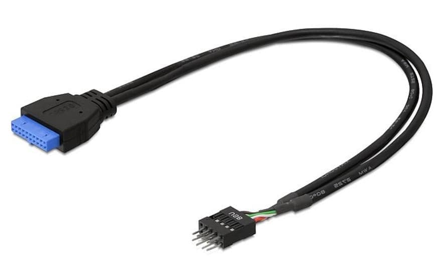 Cavo Interno USB3.0 19 pin Femmina / USB2.0 8 pin Maschio 30cm in  Scontolo.net - Potenza, commercioVirtuoso.it