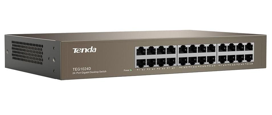 Switch 24 Porte 10/100/1000 Gigabit Non Gestito TEG1024D in  Scontolo.net - Potenza, commercioVirtuoso.it