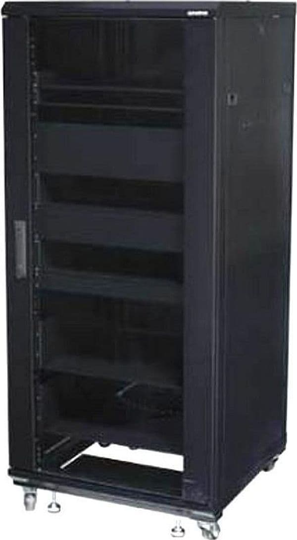 Armadio Rack 19'' 600x600 27U per Audio Video Nero in  Scontolo.net - Potenza, commercioVirtuoso.it