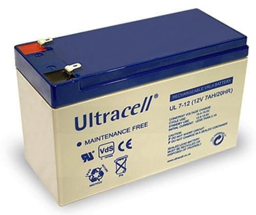 Batteria Ricaricabile 12V 7Ah Ultracell UL7-12(Faston 187 - 4.8 mm) in Pile ricaricabili Scontolo.net - Potenza, commercioVirtuoso.it