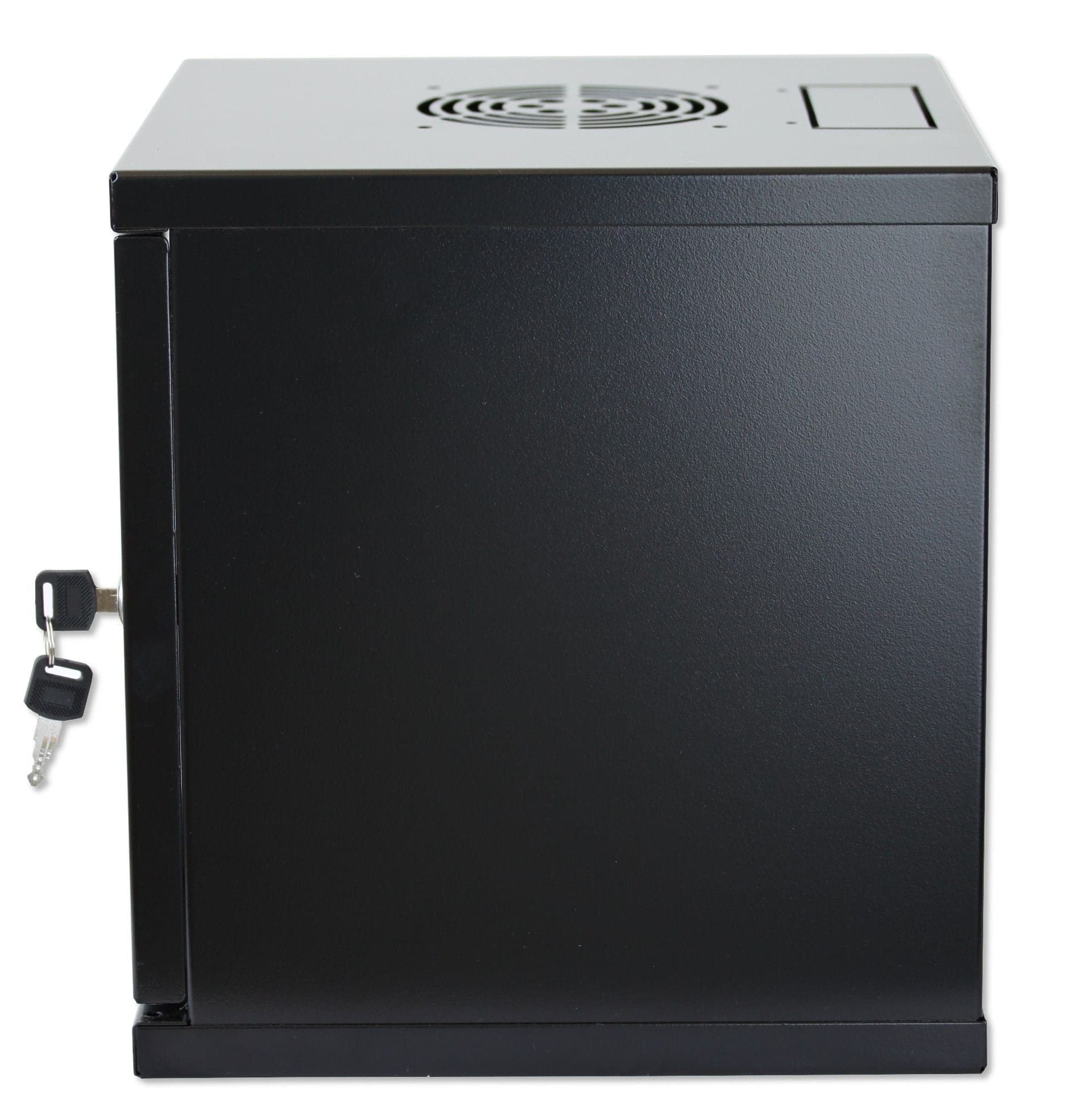 Armadio Rack 10'' a muro 6 unit&agrave Porta Cieca Nero in  Scontolo.net - Potenza, commercioVirtuoso.it