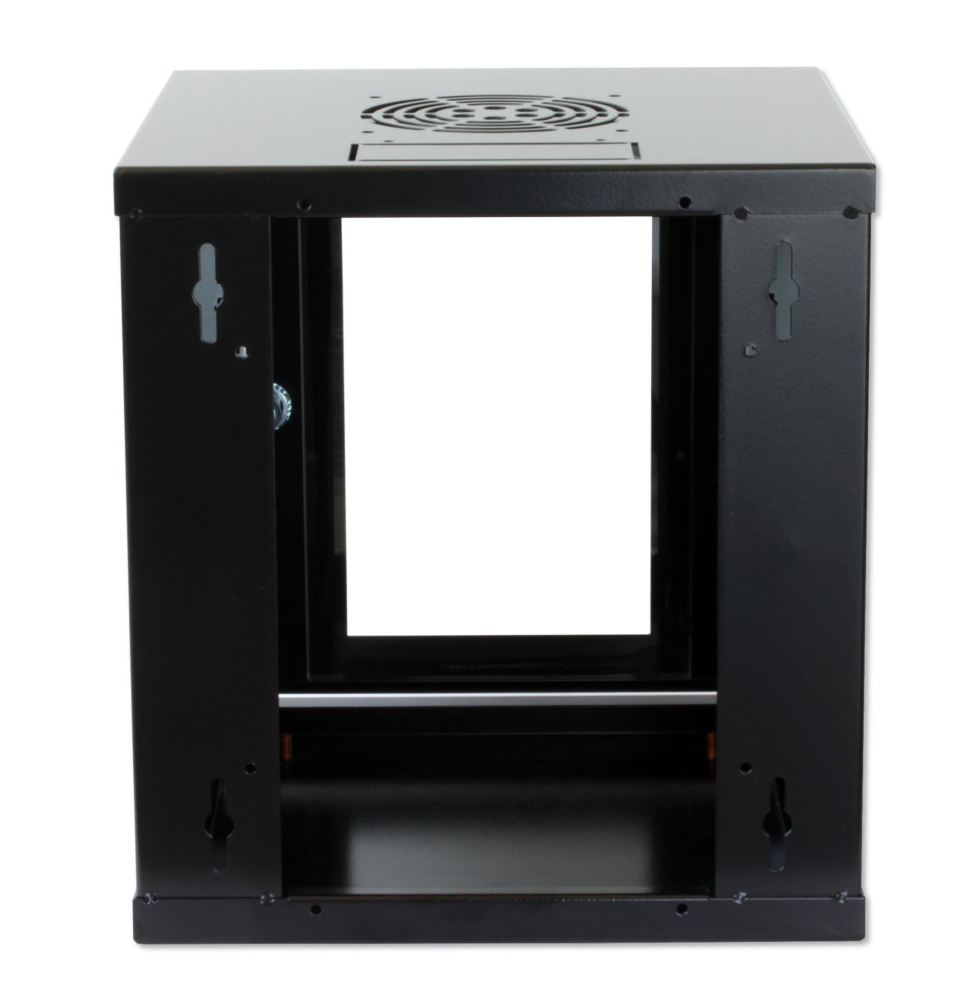 Armadio Rack 10'' a muro 6 unit&agrave Porta Cieca Nero in  Scontolo.net - Potenza, commercioVirtuoso.it