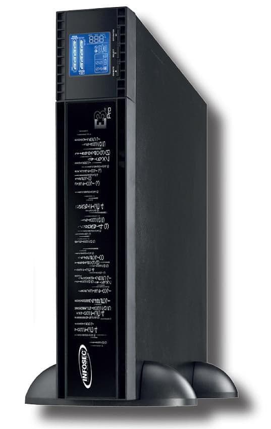 Gruppo di Continuit&agrave UPS E3 Pro 3000VA 2700W On Line Nero
