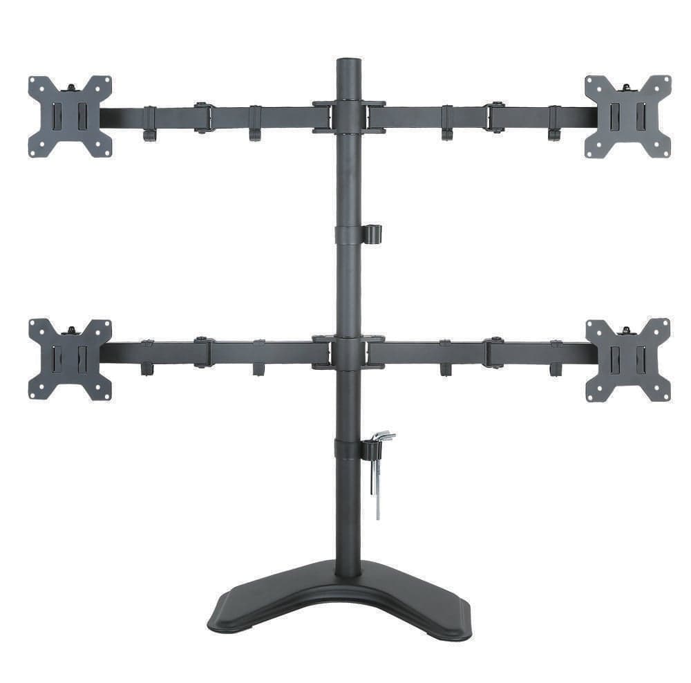 Supporto da Scrivania per 4 Monitor 13-27'' con base in Supporti Scontolo.net - Potenza, commercioVirtuoso.it