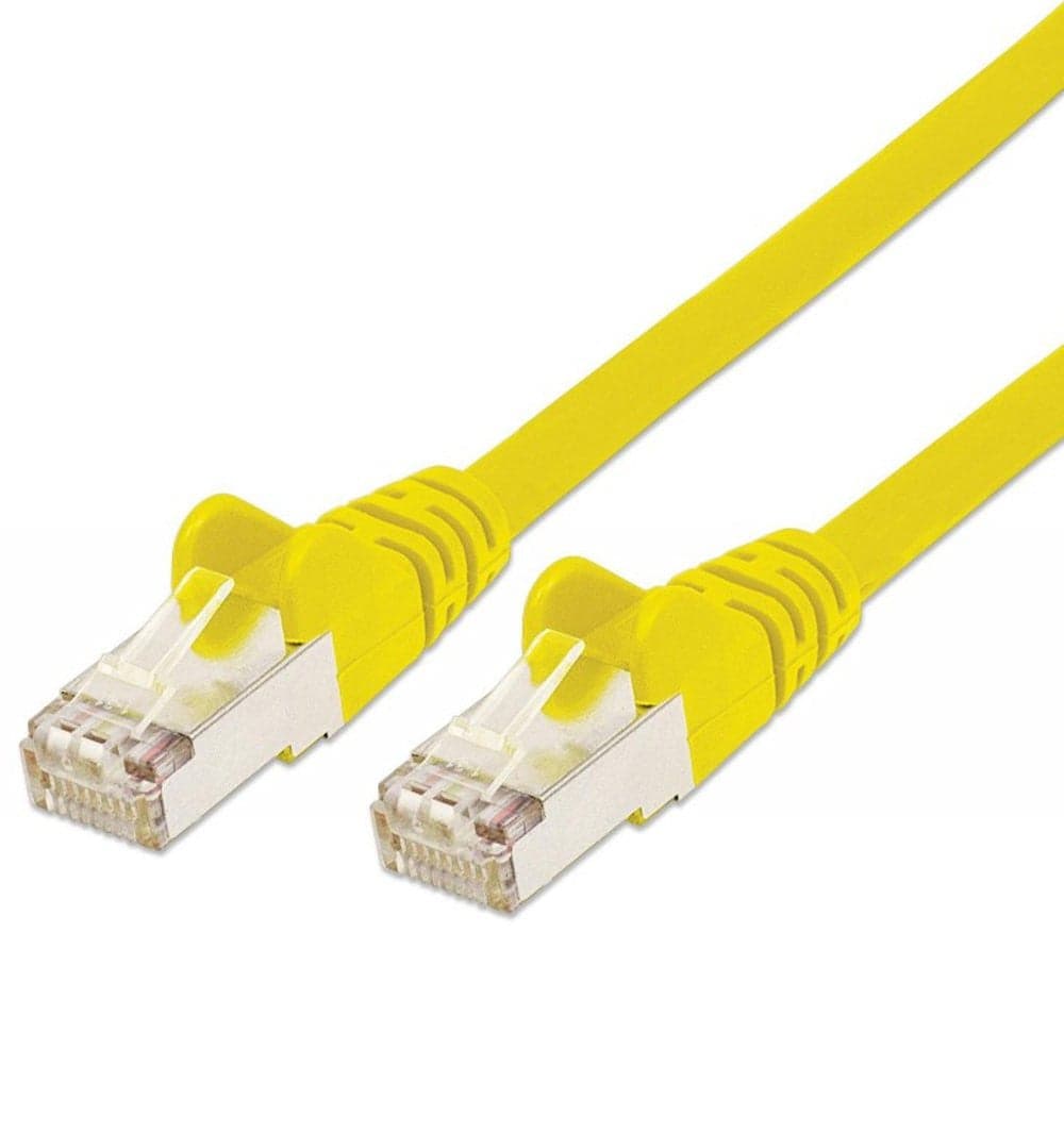 Cavo di rete Patch in rame Cat. 6 Giallo SFTP LSZH 5m in Cavi Ethernet Scontolo.net - Potenza, commercioVirtuoso.it