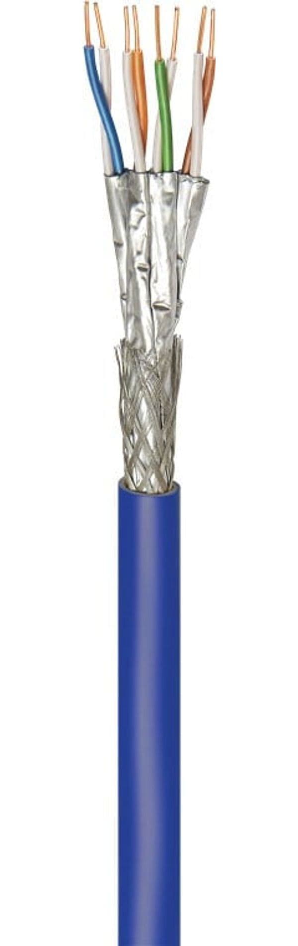 Matassa S/FTP Cavo Cat.7A+ Rame 100m Rigido PIMF B2ca Blu in Cavi Ethernet Scontolo.net - Potenza, commercioVirtuoso.it