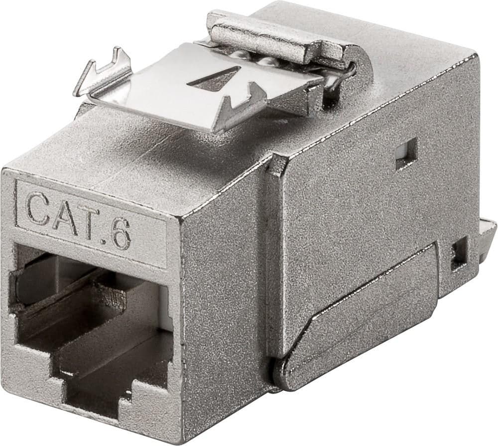 Frutto Keystone RJ45 Cat6 STP Schermato 250MHz SNAP-IN in Cavi Ethernet Scontolo.net - Potenza, commercioVirtuoso.it