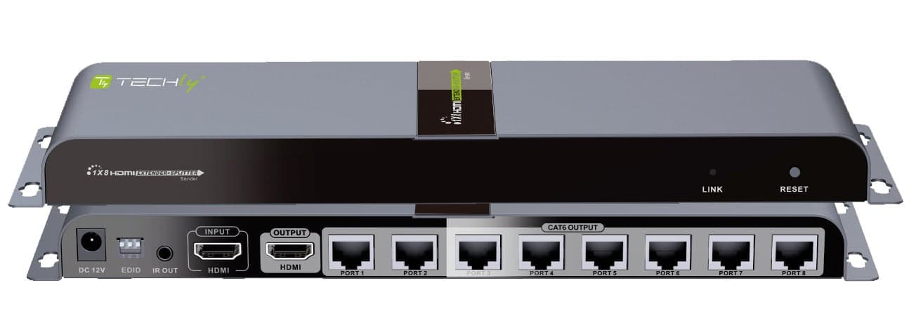 Extender Splitter HDMI 1x8 con IR su Cavo Cat. 6 fino a 40m in Cavi HDMI Scontolo.net - Potenza, commercioVirtuoso.it