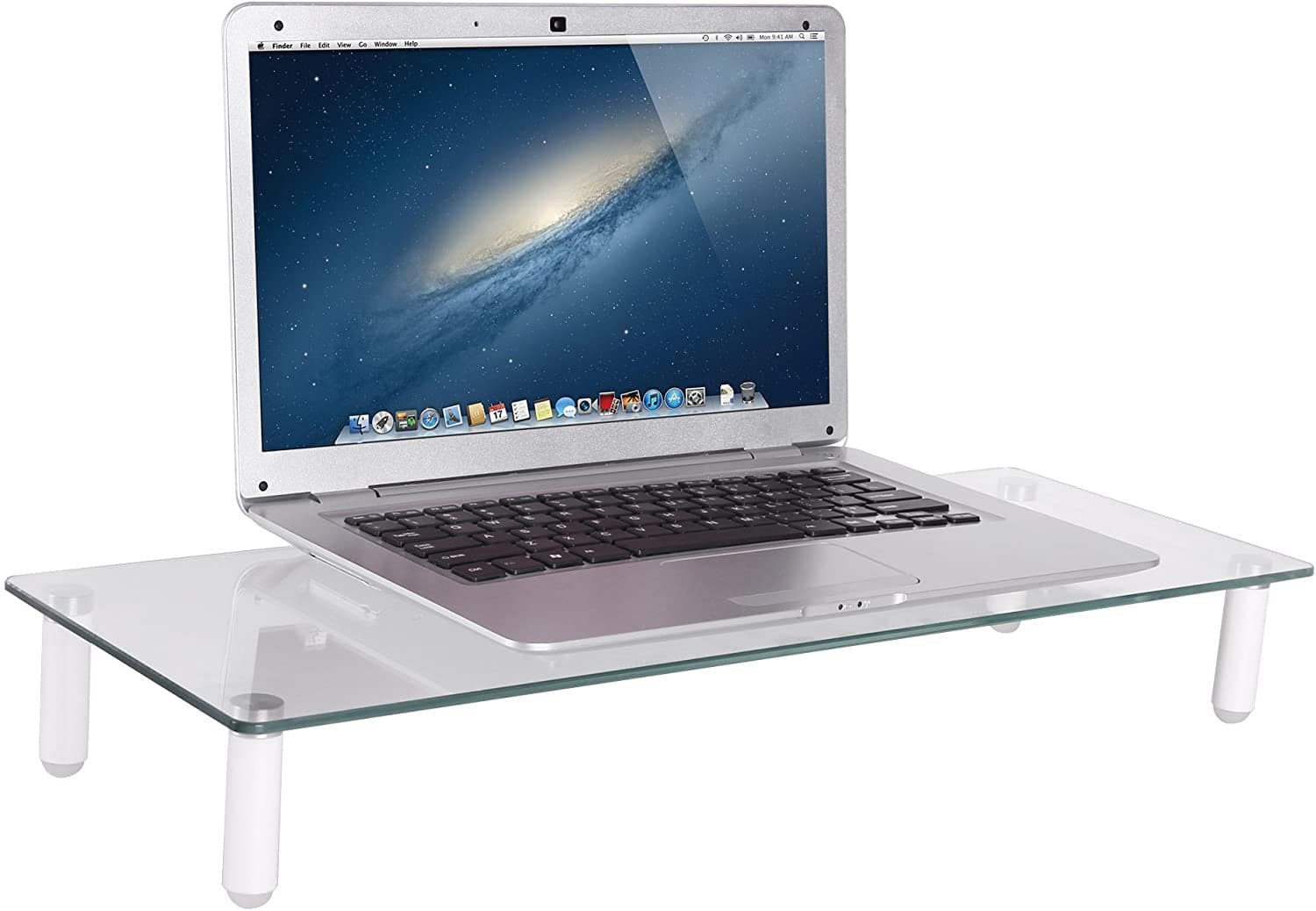 Ripiano Universale in Vetro Trasparente per Monitor Laptop Notebook in  Scontolo.net - Potenza, commercioVirtuoso.it