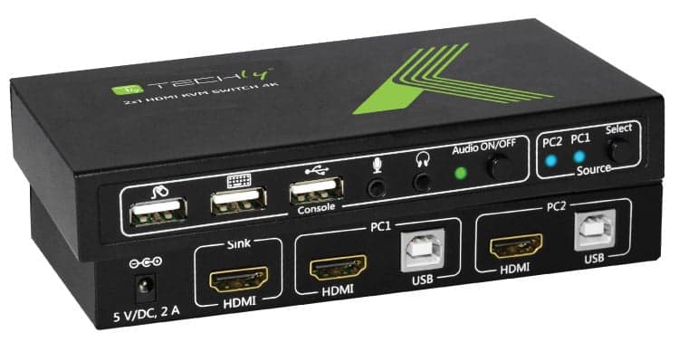KVM switch 2x1 con USB e HDMI 4K in  Scontolo.net - Potenza, commercioVirtuoso.it