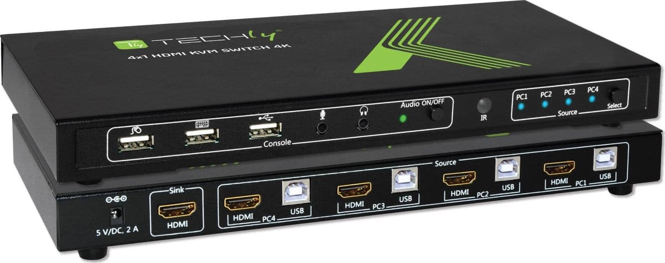 KVM switch 4x1 con USB e HDMI 4K in  Scontolo.net - Potenza, commercioVirtuoso.it