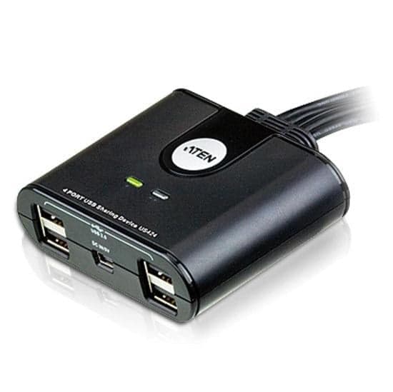 Switch di Condivisione Periferiche USB 2.0 a 4x4 porte, US424 in  Scontolo.net - Potenza, commercioVirtuoso.it