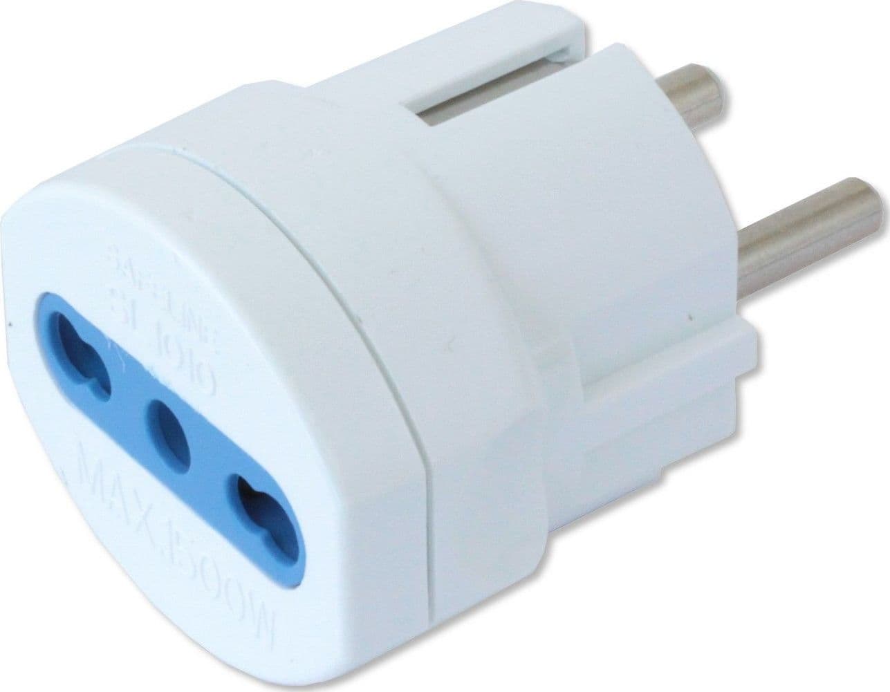 Adattatore spina Schuko a presa 10/16A Bianco in Multiprese Scontolo.net - Potenza, commercioVirtuoso.it