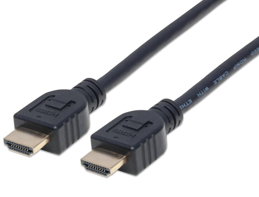 Cavo HDMI CL3 High Speed con Ethernet A/A M/M 2m Nero in Cavi HDMI Scontolo.net - Potenza, commercioVirtuoso.it