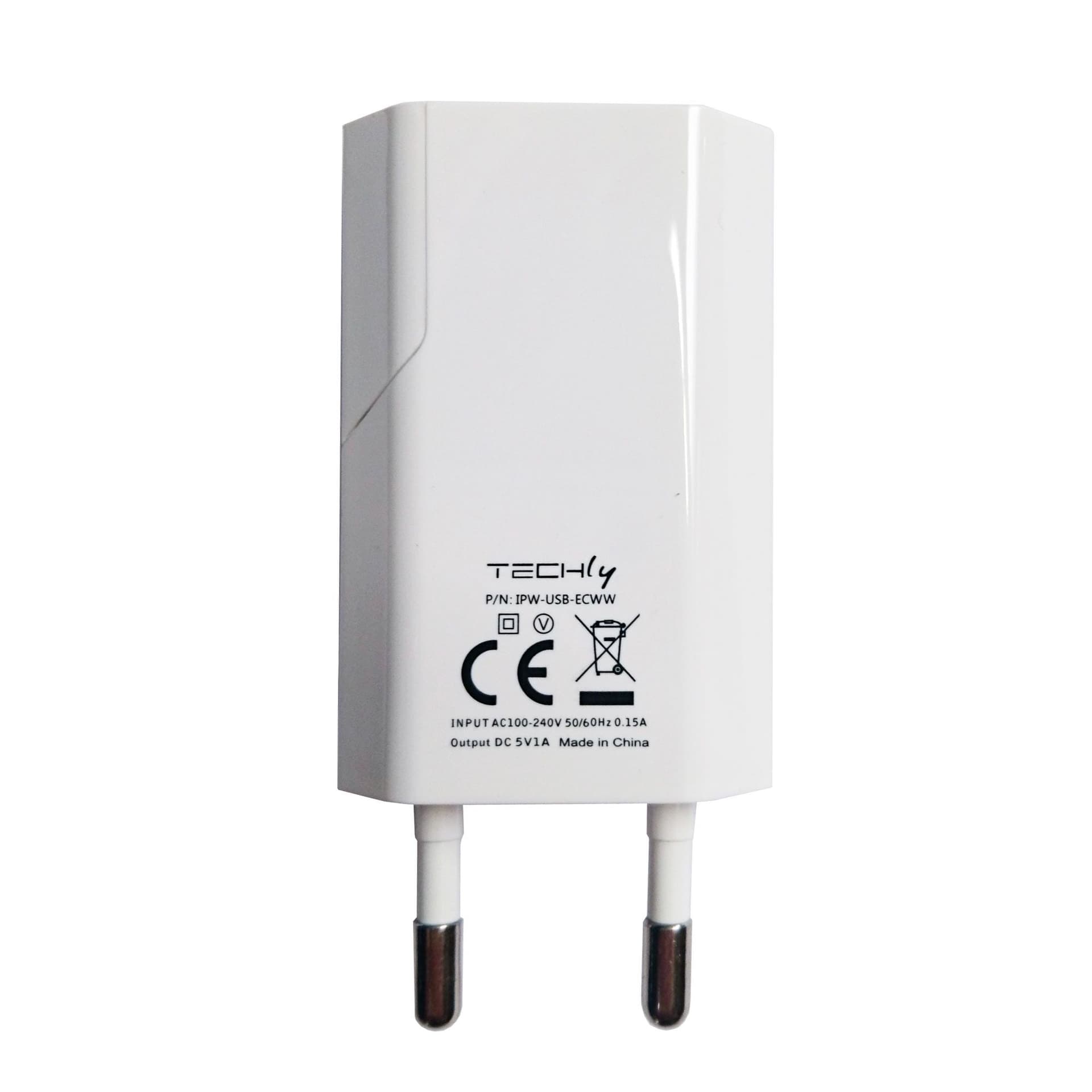 Caricatore USB 1A Compatto Spina Europea Bianco in Caricabatterie da muro Scontolo.net - Potenza, commercioVirtuoso.it