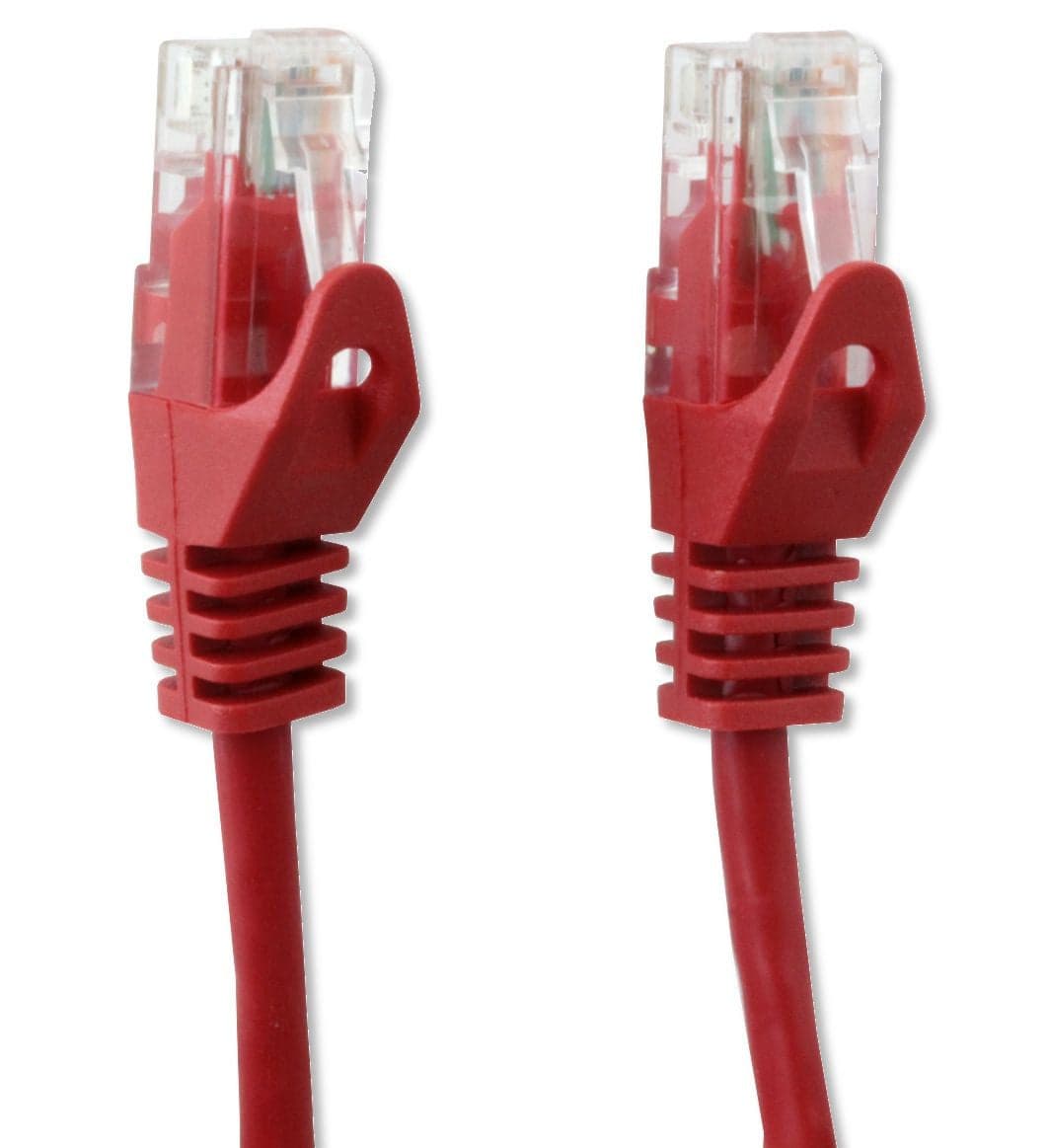 Cavo di Rete Patch in Rame Cat.6 Rosso UTP 0,5m in Cavi Ethernet Scontolo.net - Potenza, commercioVirtuoso.it