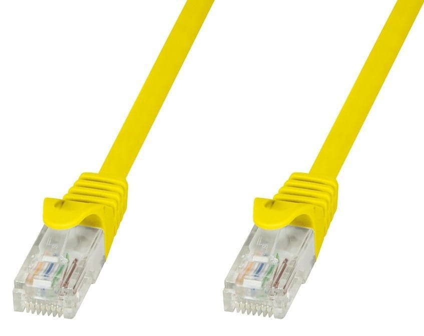 Cavo di Rete Patch in Rame Cat.6 Giallo UTP 1,5m in Cavi Ethernet Scontolo.net - Potenza, commercioVirtuoso.it
