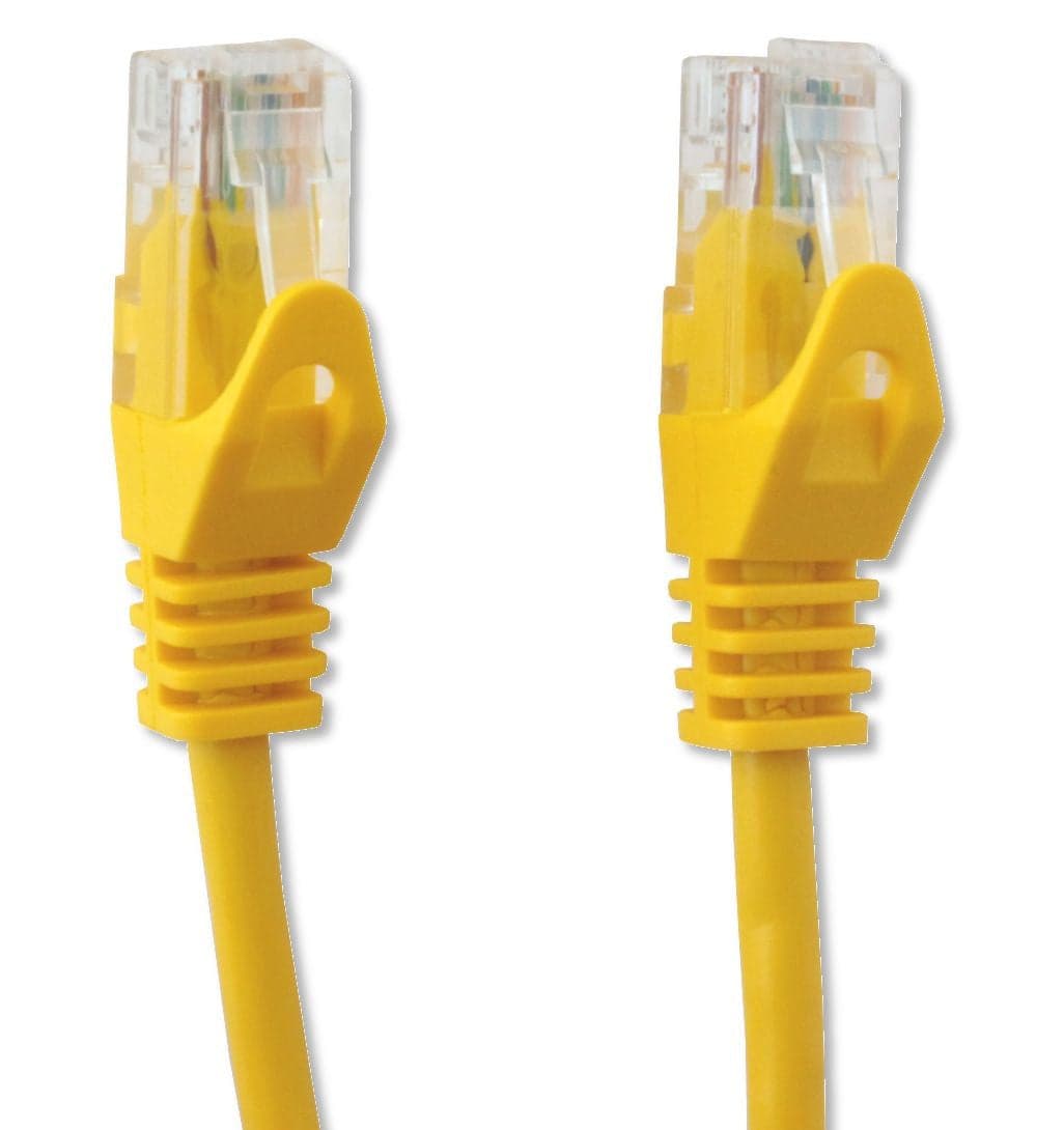 Cavo di Rete Patch in Rame Cat.6 Giallo UTP 1,5m in Cavi Ethernet Scontolo.net - Potenza, commercioVirtuoso.it