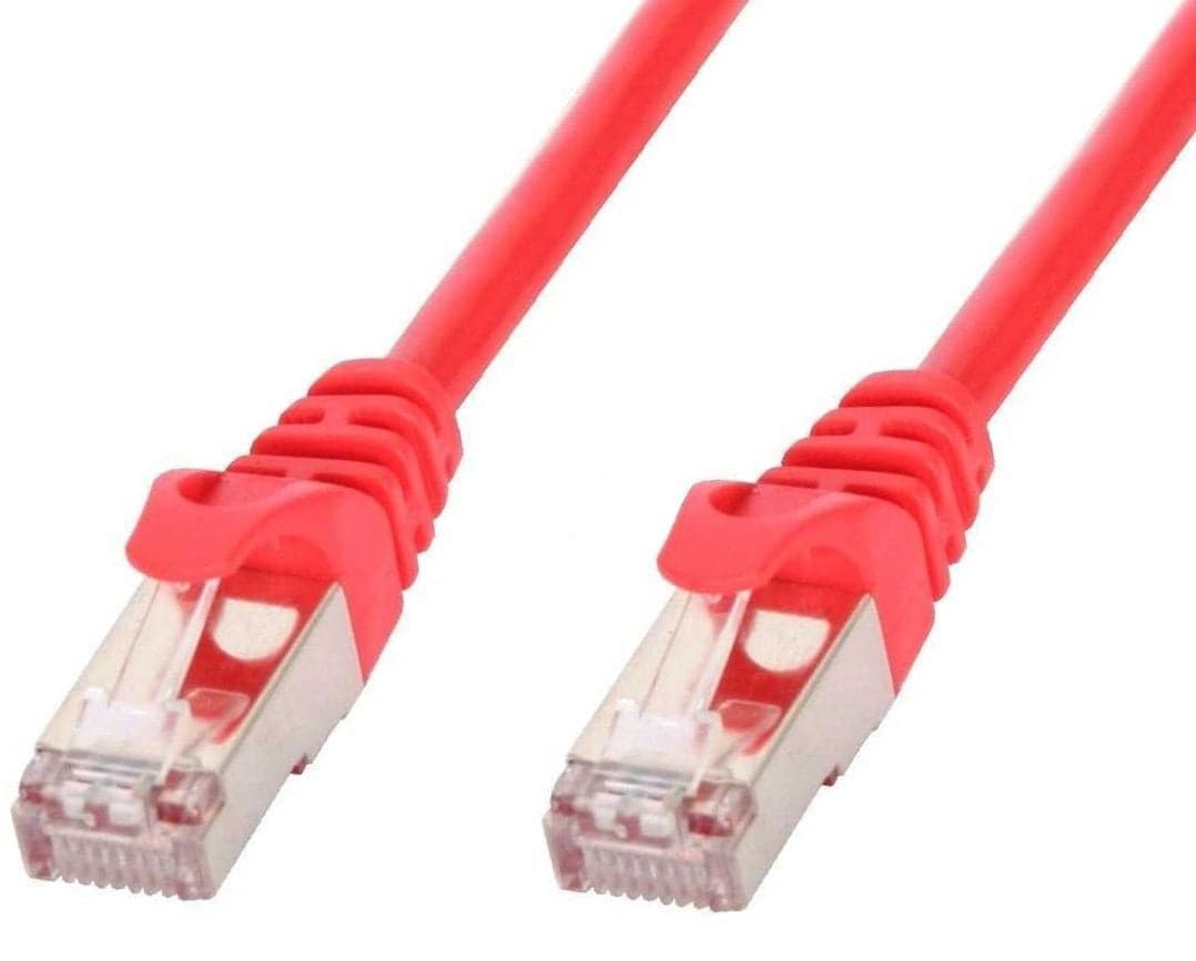 Cavo di rete Patch in rame Cat.6 Rosso SFTP LSZH 0,5m in Cavi Ethernet Scontolo.net - Potenza, commercioVirtuoso.it
