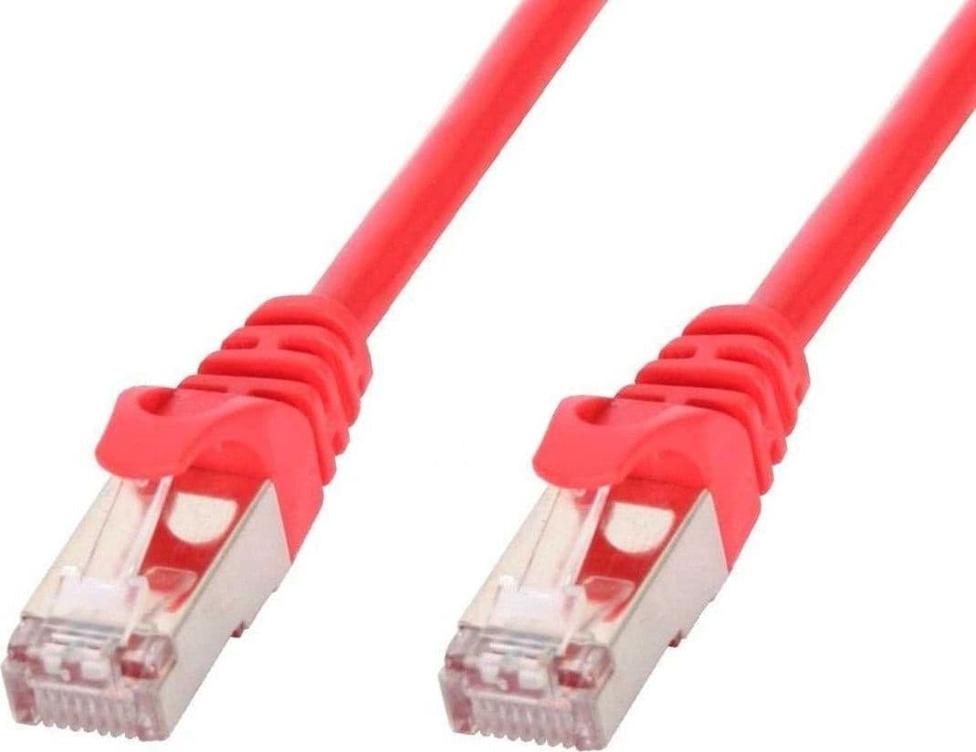 Cavo di rete Patch in rame Cat.6 Rosso SFTP LSZH 1m in Cavi Ethernet Scontolo.net - Potenza, commercioVirtuoso.it