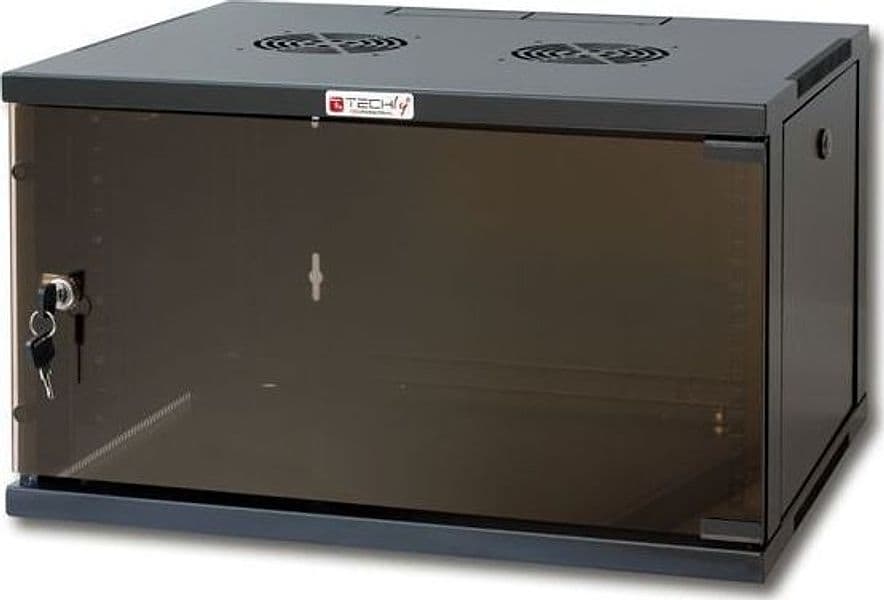 Armadio Rack 19'' a Muro 6U prof. 600 Nero Assemblato in  Scontolo.net - Potenza, commercioVirtuoso.it