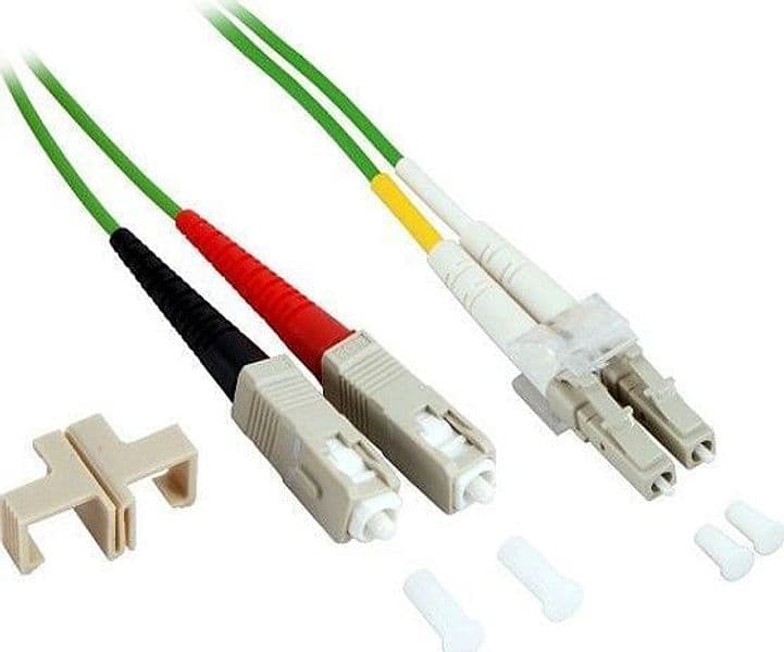 Cavo Fibra Ottica SC/LC 50/125 Multimodale 10 m OM5