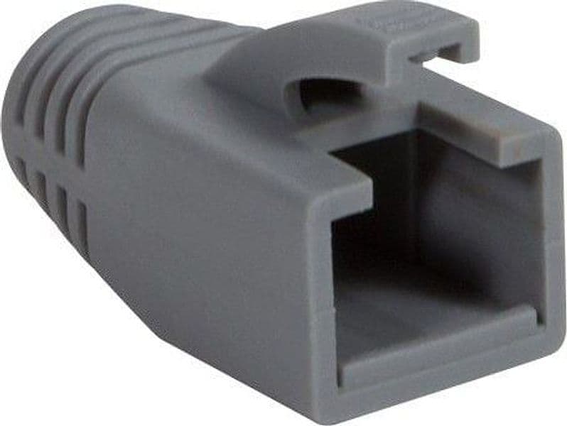 Copriconnettore per Plug RJ45 Cat.6 8mm Grigio in Cavi Ethernet Scontolo.net - Potenza, commercioVirtuoso.it