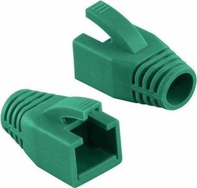 Copriconnettore per Plug RJ45 Cat.6 8mm Verde in Cavi Ethernet Scontolo.net - Potenza, commercioVirtuoso.it