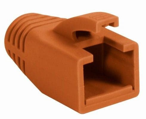 Copriconnettore per Plug RJ45 Cat.6 8mm Arancione in Cavi Ethernet Scontolo.net - Potenza, commercioVirtuoso.it