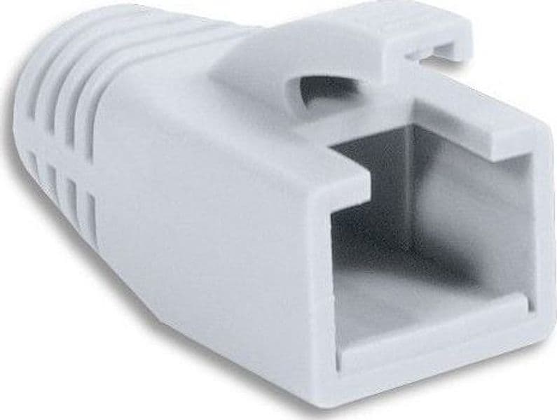 Copriconnettore per Plug RJ45 Cat.6 8mm Bianco in Cavi Ethernet Scontolo.net - Potenza, commercioVirtuoso.it