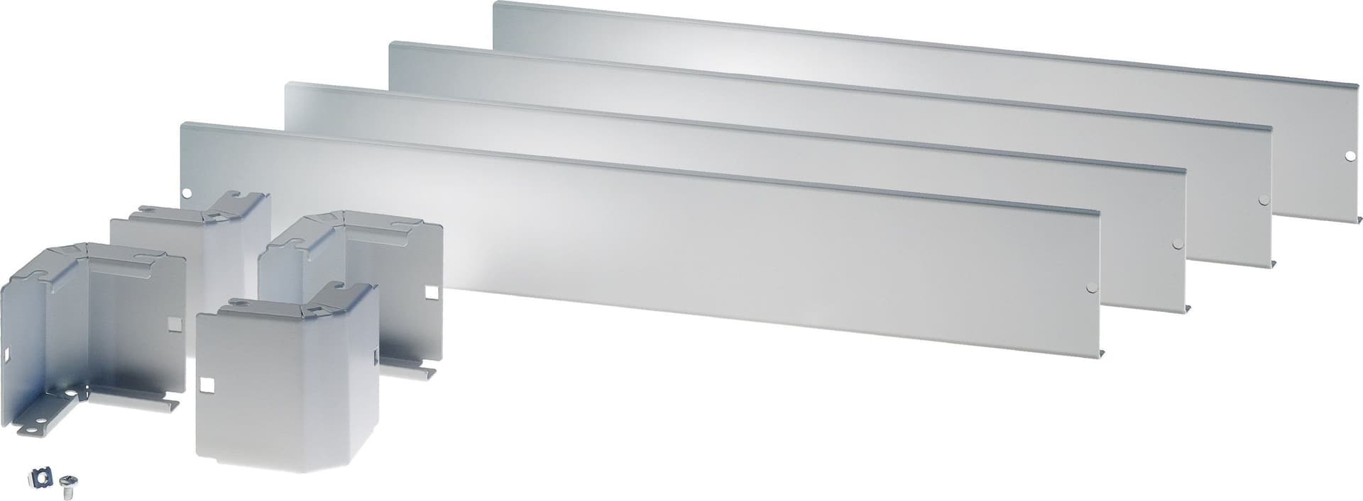 Zoccolo 800 x 800 mm per Armadi Rack Grigio