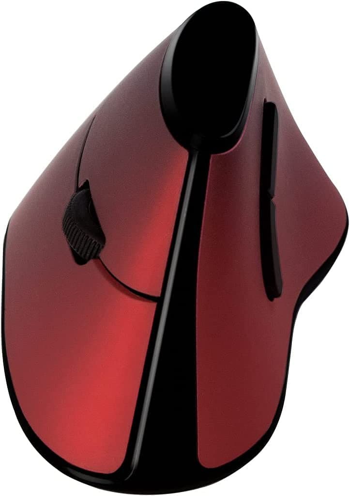 Mouse Verticale Ottico Ergonomico Wireless 1200dpi Rosso in  Scontolo.net - Potenza, commercioVirtuoso.it