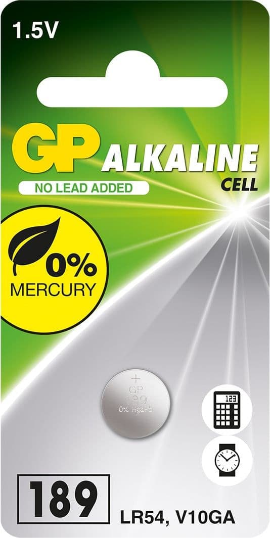 Blister 1 Batteria a bottone LR54