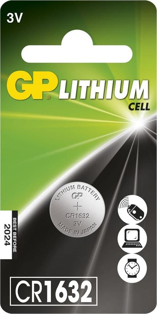 Blister 1 Batteria Litio a Bottone CR1632