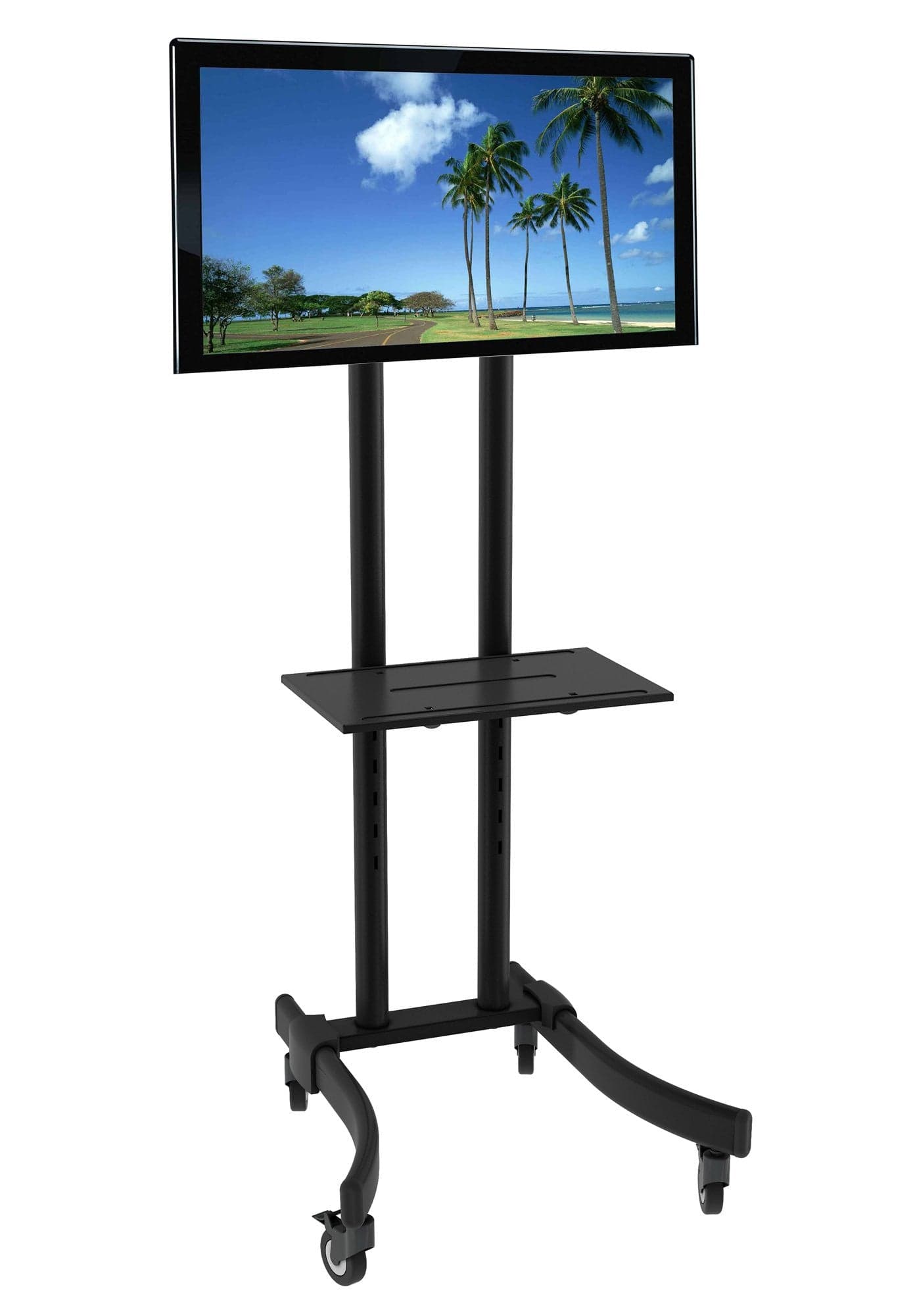 Supporto Mobile da Pavimento per TV LED/LCD 32-70'' con Mensola in Supporti da parete e da soffitto Scontolo.net - Potenza, commercioVirtuoso.it