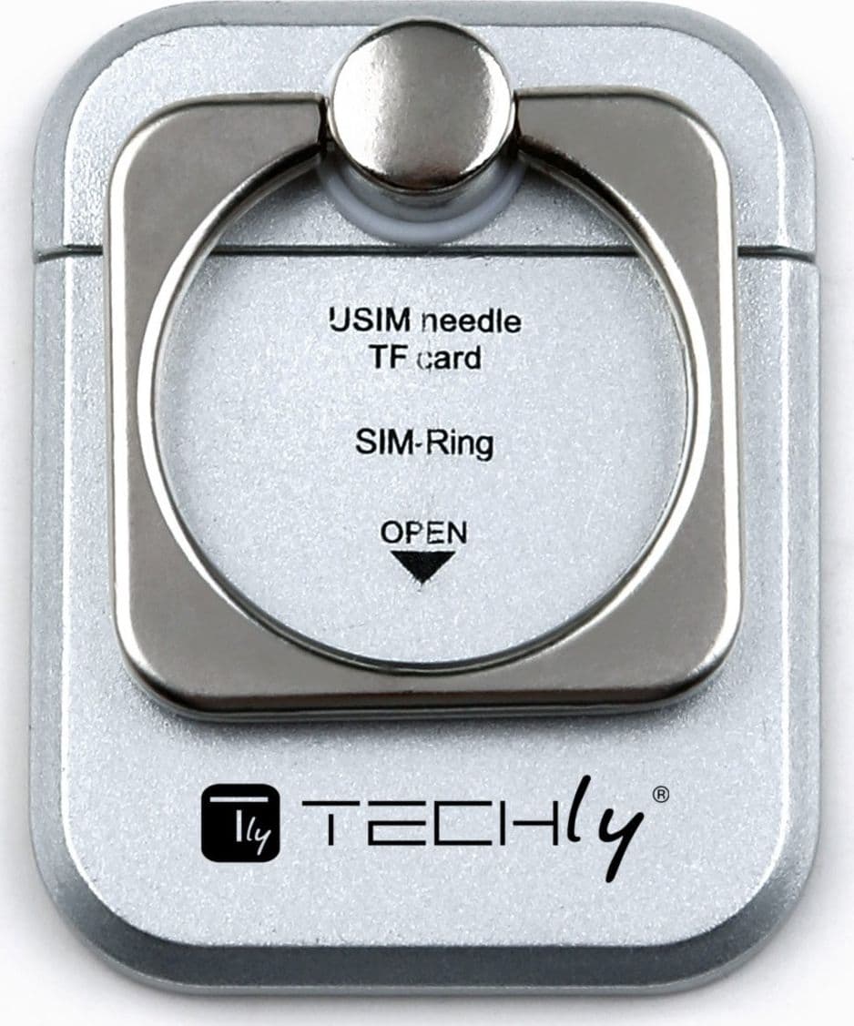 Anello e Supporto per Smartphone Silver in Impugnature Scontolo.net - Potenza, commercioVirtuoso.it