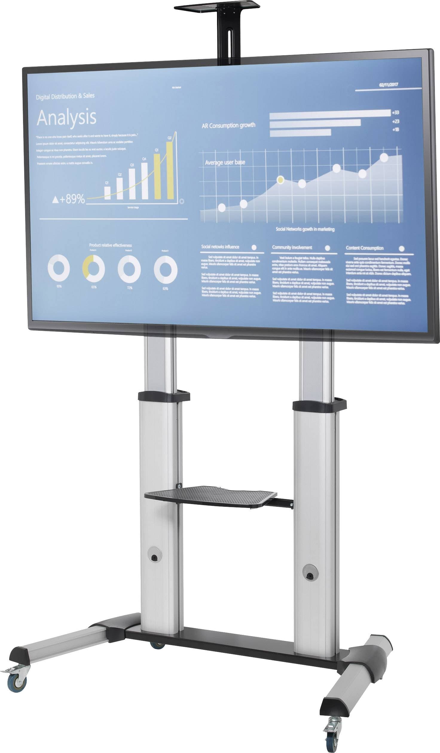 Supporto mobile da pavimento per TV Ultra larghe 60-100'' in Supporti da parete e da soffitto Scontolo.net - Potenza, commercioVirtuoso.it