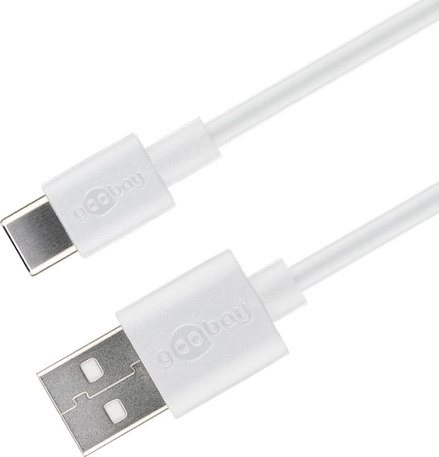 Cavo USB A Maschio 2.0 / USB-C Maschio 3 metri Bianco in  Scontolo.net - Potenza, commercioVirtuoso.it