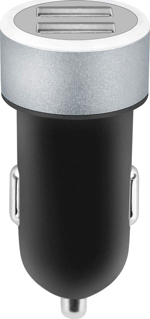 Caricatore da Auto 2 USB con uscita 2,4A Nero in Caricabatterie da auto Scontolo.net - Potenza, commercioVirtuoso.it